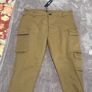 Fashion Nova Tan Cargo Pants for Men
